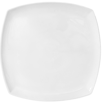 Teller flach eckig coup 45 cm _Event__top